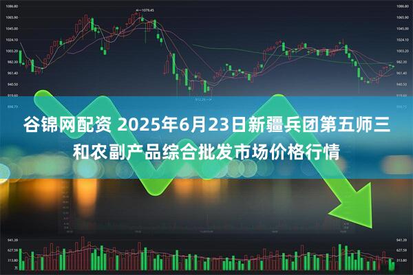 谷锦网配资 2025年6月23日新疆兵团第五师三和农副产品综合批发市场价格行情